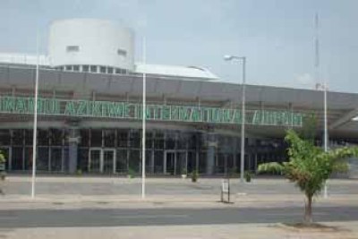 Abuja Airport.