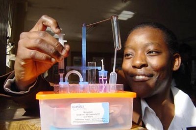 In South Africa, 28 per cent of science academy members were women in 2010, while in most other countries women represented less than 12 per cent of science academy members (file photo).