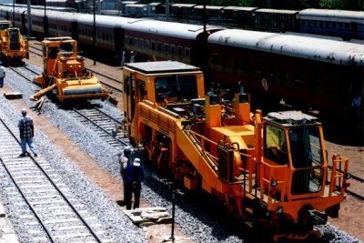 The Nigerian railway renovation project contracted by a Chinese company
