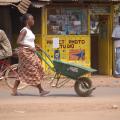 Wheelbarrows Help Liberia Move