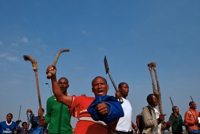 Xenophobia has become endemic (file photo).