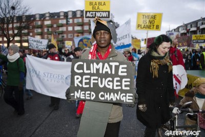 Protesters at the Global Day of Action in Copenhagen (file photo).