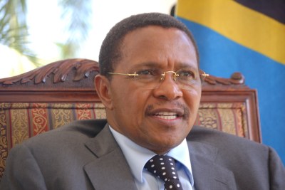 Tanzania President Jakaya Kikwete.