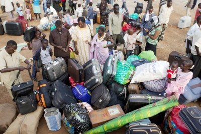 Much of South Sudan  has been transit as southerners return from Khartoum and other areas in the north to start a new life (file photo).
