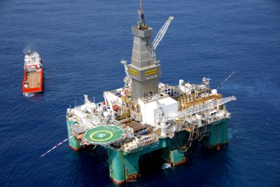 An oil rig off Ghana: Could Namibia be the next African country to develop a new oil industry?
