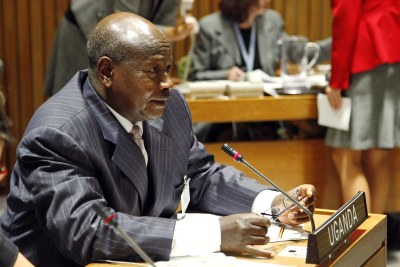 Yoweri Kaguta Museveni, President of the Republic of Uganda.