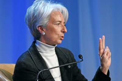 Christine Lagarde Directrice générale du FMI