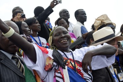 File photo: South Sudan celebrates Independence.
