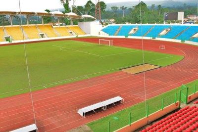 Malabo Stadium in Equatorial Guinea.
