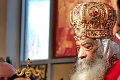 The late Shenouda III of Alexandria, the former Coptic pope.
