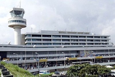 Murtala Muhammed International Airport in Lagos, Nigeria.