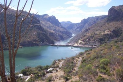 The Cahorra Bassa dam.