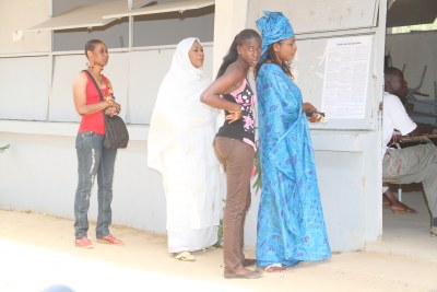 Des électrices sénégalaises lors des élections législatives 2012