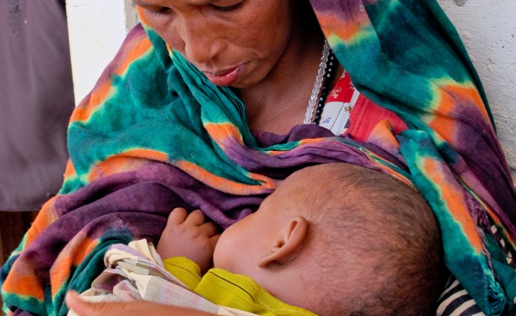 Busty Breastfeeding