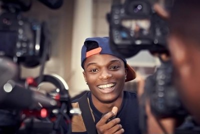 Nigeria's star Wizkid.