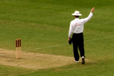 A cricket umpire (file photo).