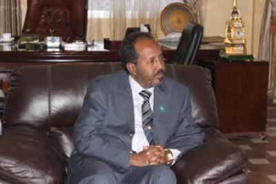 President Hassan Sheikh Mahamoud.