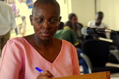 L'opposante Victoire Ingabire.