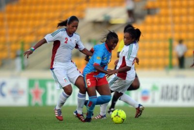 Match Guinée Equatoriale contre RD Congo en CAN féminine 2012