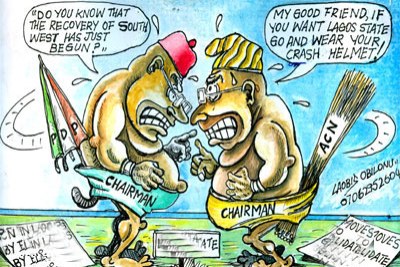 Political battles in Nigeria