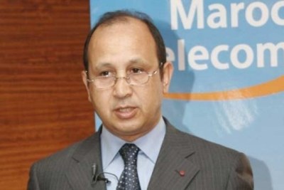 Abdeslam Ahizoune, président du directoire du groupe Maroc Telecom