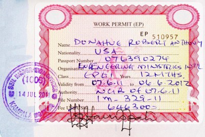 Uganda work permit