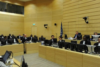 International Criminal Court in the Hague (file photo).