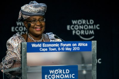 Ngozi Okonjo-Iweala, Coordinating Minister for the Economy and Minister of Finance of Nigeria at the World Economic Forum on Africa 2013.