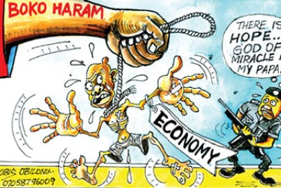 Boko Haram cartoon