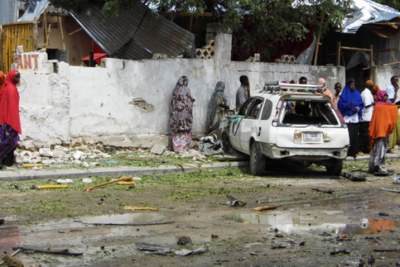 (Photo d'archives) - Les rebelles Al-Shabaab multiplient leurs attaques à Mogadiscio.