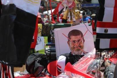 Opponents of President Mohamed Mursi rallied in Tahrir Square (file photo)