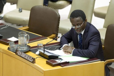 Le Représentant spécial du Secrétaire général pour le Burundi, Parfait Onanga-Anyanga.