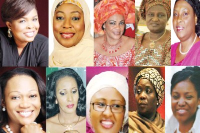Women behind powerful politicians in Nigeria