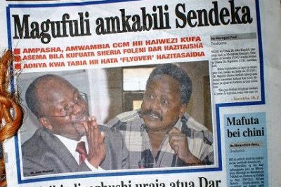 Mtanzania is one of the local papers banned by the Tanzanian government.