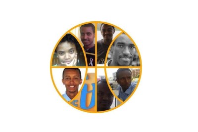 Zone9 bloggers who were previously charged with terror activities in Addis Ababa.