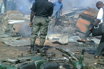 Kano multiple explosions (file photo).