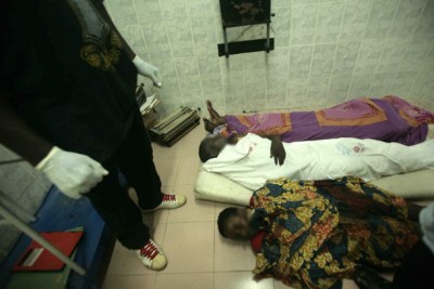Personnes tuées à Treichville , dans la commune d'Abidjan , après une manifestation tenue le 8 Mars de 2011.