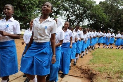 Jeunes étudiantes tanzaniennes.