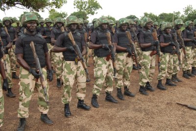 Nigerian army.