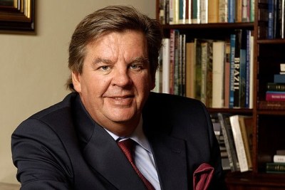 Johann Rupert, Chief Executive Officer of Compagnie Financiere Richemont and the richest African according to Forbes.