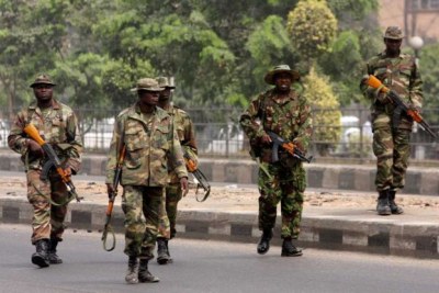 Nigerian soldiers (file photo)