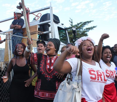 South African Students Celebrate Removal of Rhodes Statue