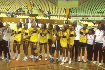 L’équipe angolaise de handball  junior féminin, Nairobi 2015