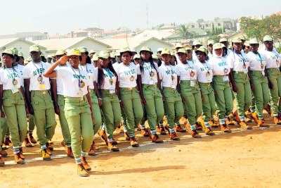The National Youth Service Corps (file photo).