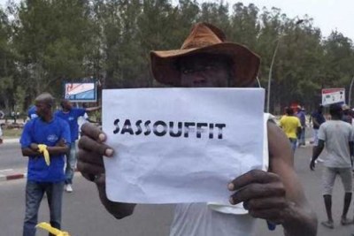 Manifestation à Brazzaville contre le référendum
