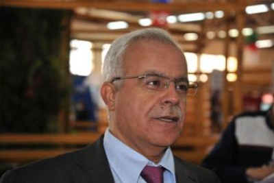 Le ministre de la Communication algérien , Hamid Grine