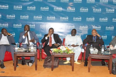 Panel de haut niveau organisé par Ecobank Sénégal, le jeudi 3 décembre 2015 à Dakar sur : «L’impact des Organisations internationales dans l’atteinte des Objectifs de Développement Durable ».