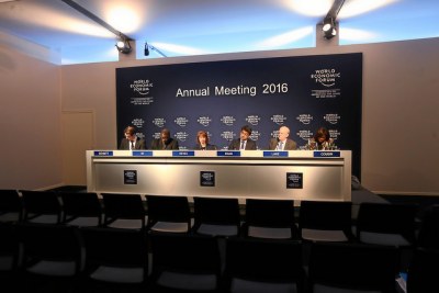 The 2016 World Economic Forum meet in Davos, Switzerland.