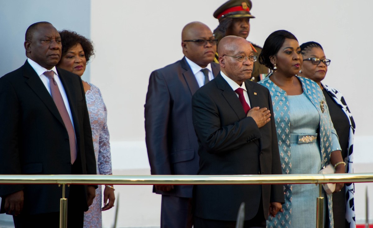 Members of South Africa's Parliament Debate President's Speech