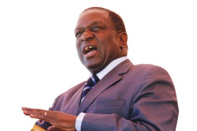 Zimbabwe Vice President Mnangagwa.